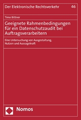 Geeignete Rahmenbedingungen f&uuml;r ein Datenschutzaudit bei Auftragsverarbeitern - Timo Bittner