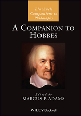 A Companion to Hobbes - 