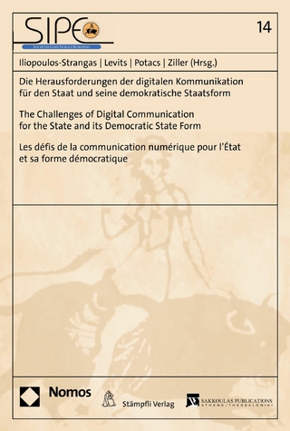 Die Herausforderungen der digitalen Kommunikation für den Staat und seine demokratische Staatsform