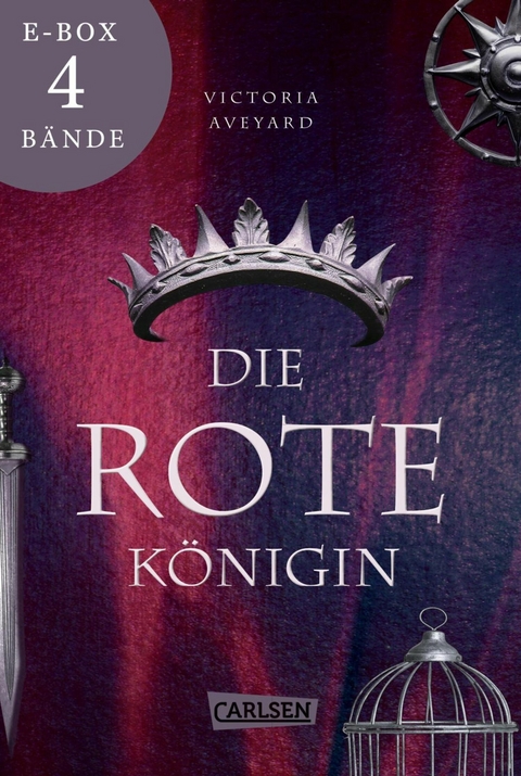 Die rote K&ouml;nigin: Im Kampf um ein freies Leben und die Liebe &ndash; Band 1-4 der romantischen Fantasy-Serie im Sammelband! (Die Farben des Blutes) - Victoria Aveyard