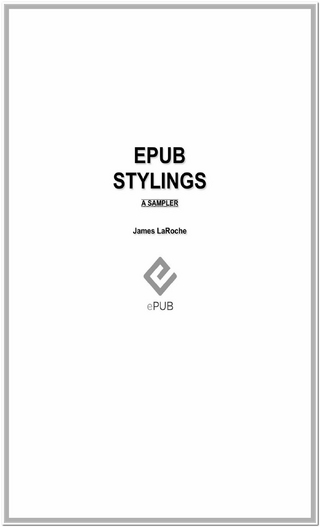 ePub Stylings