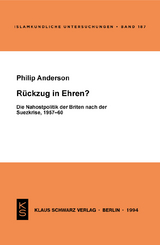 R&uuml;ckzug in Ehren? - Philip Anderson
