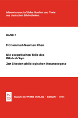 Die exegetischen Teile des Kitab al-'Ayn - Mohammad-Nauman Khan