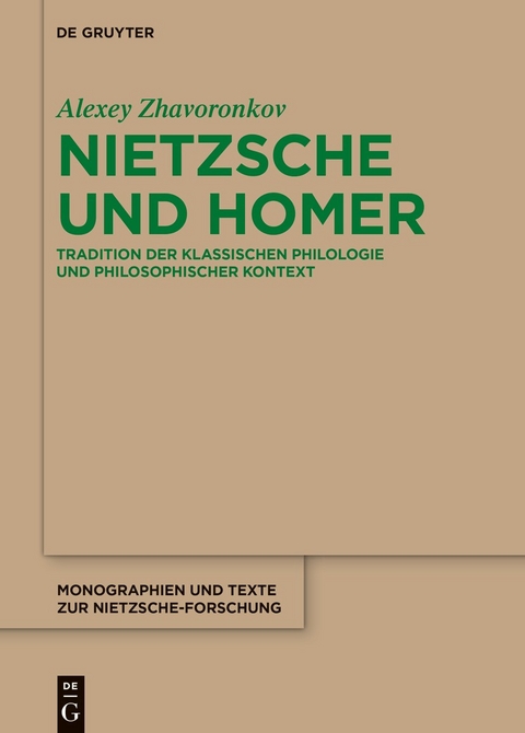 Nietzsche und Homer - Alexey Zhavoronkov