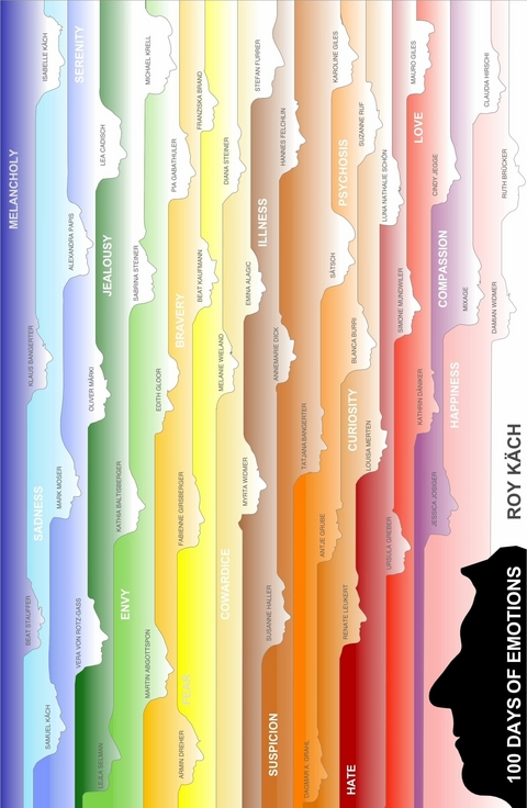 100 Days of Emotions -  Roy K&auml;ch,  Stefan Furrer,  Tatjana Bangerter,  Michael Krell,  Diana Steiner,  Mark Moser,  Armin Dreher