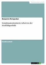 Sozialraumorientierte Arbeit in der Straff&auml;lligenhilfe - Benjamin Reingruber