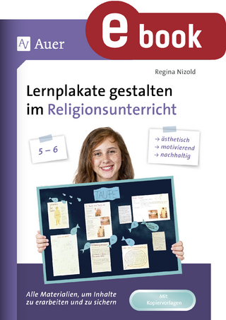 Lernplakate gestalten im Religionsunterricht 5-6