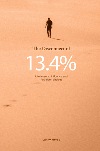 Disconnect of 13.4%
