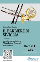 French Horn in F part "Il Barbiere di Siviglia" for woodwind quintet - Gioacchino Rossini