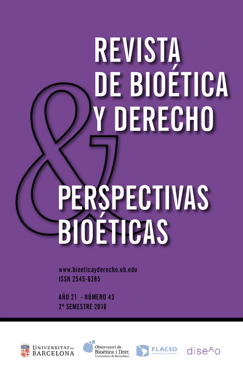 Perspectivas Bioéticas  Nº 43 -  Flacso