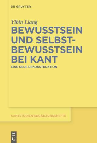 Bewusstsein und Selbstbewusstsein bei Kant