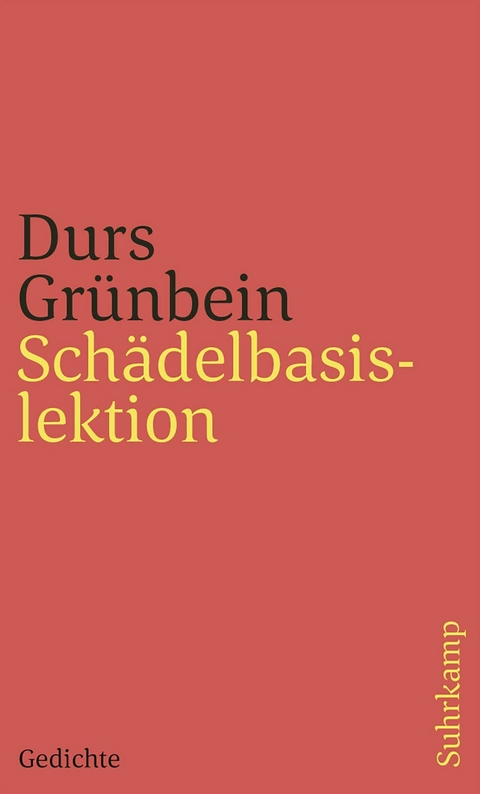 Sch&auml;delbasislektion - Durs Gr&uuml;nbein