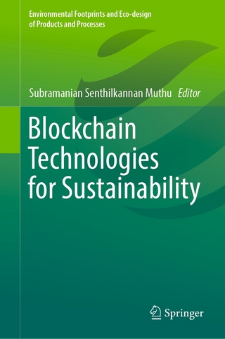 Blockchain Technologies for Sustainability
