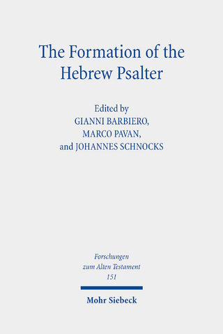 The Formation of the Hebrew Psalter