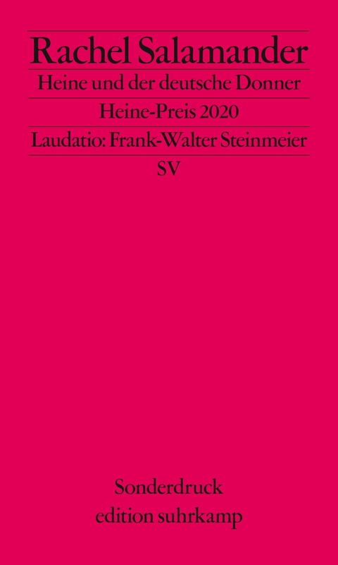 Heine und der deutsche Donner -  Rachel Salamander