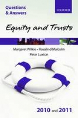 Q&A Equity and Trusts - Wilkie, Margaret; Malcolm, Rosalind; Luxton, Peter