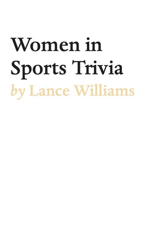 Women in Sports Trivia