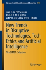 New Trends in Disruptive Technologies, Tech Ethics and Artificial Intelligence - 