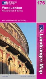 West London, Rickmansworth and Staines - Ordnance Survey