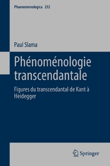 Phénoménologie transcendantale -  Paul Slama