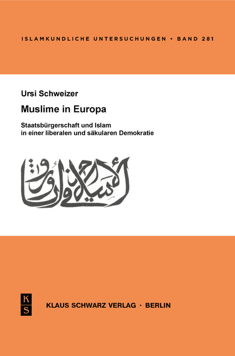 Muslime in Europa - Ursi Schweizer