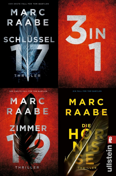 Die Tom Babylon-Serie 3 in 1 - Marc Raabe