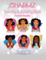 Charmz Coloring & Activity Book - Aqua C. Nixon