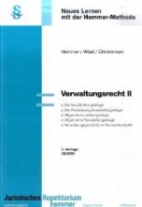 Verwaltungsrecht II - Karl E Hemmer, Achim W&uuml;st