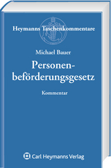 Personenbef&ouml;rderungsgesetz - Michael Bauer
