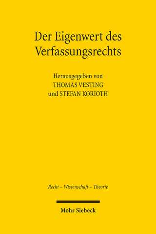 Der Eigenwert des Verfassungsrechts