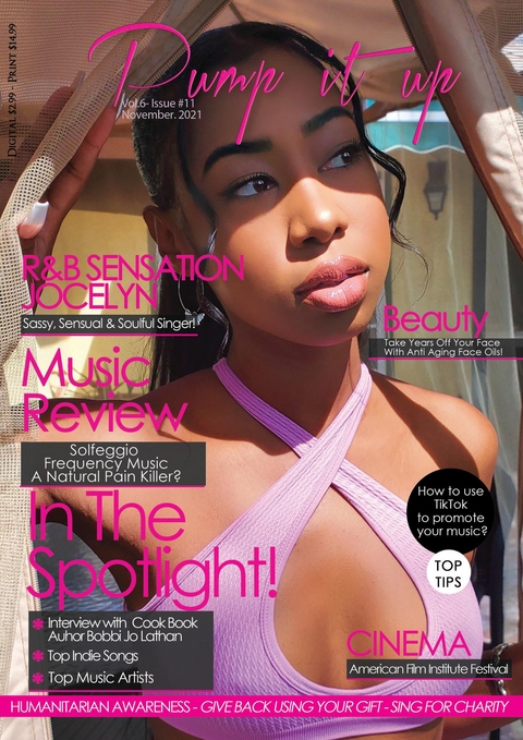 Pump it up Magazine - Rising R&B Icon Jocelyn Aker - Anissa Boudjaoui