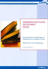 Wissenschaftliche Zeitschrift des Europ&auml;ischen Instituts f&uuml;r postgraduale Bildung an der Technischen Universit&auml;t Dresden e. V. &ndash; EIPOS &ndash; - 