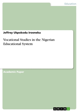 Vocational Studies in the Nigerian Educational System
