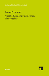 Geschichte der griechischen Philosophie - Franz Brentano