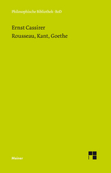 Rousseau, Kant, Goethe - Ernst Cassirer