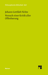 Versuch einer Kritik aller Offenbarung (1792) - Johann Gottlieb Fichte