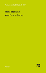 Vom Dasein Gottes - Franz Brentano