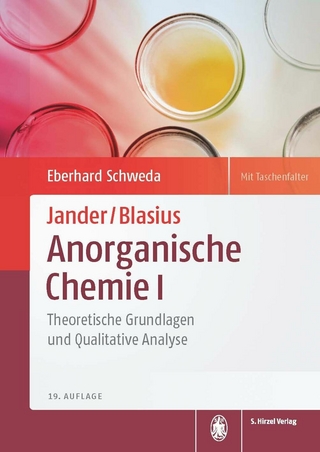 Jander/Blasius | Anorganische Chemie I - Eberhard Schweda; S.Hirzel Verlag
