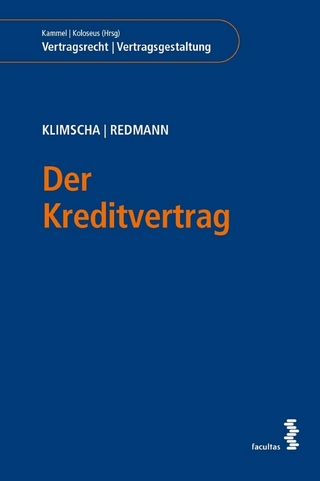 Der Kreditvertrag