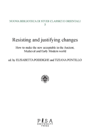 Resisting and justifying changes