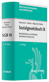 Sozialgesetzbuch IX - Rehabilitation und Teilhabe behinderter Menschen - Dirk Neumann, Ronald Pahlen, Monika Majerski-Pahlen, Hermann Wilrodt, Otfried Gotzen