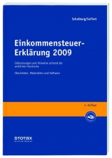 Einkommensteuer-Erklärung 2009 - Schalburg; Seifert