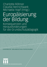Europ&auml;isierung der Bildung - 