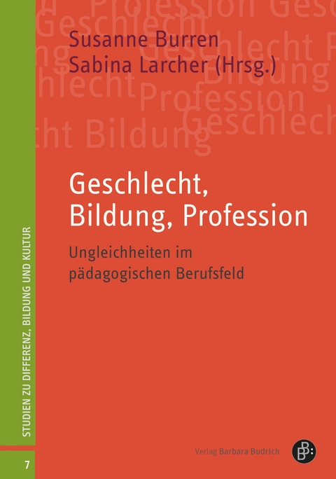 Geschlecht, Bildung, Profession - 