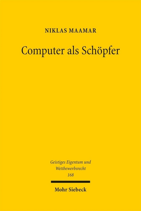 Computer als Sch&ouml;pfer -  Niklas Maamar