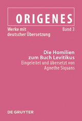 Die Homilien zum Buch Levitikus - 