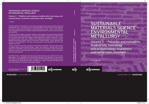 Sustainable Materials Science - Environmental Metallurgy - Jean-Pierre Birat
