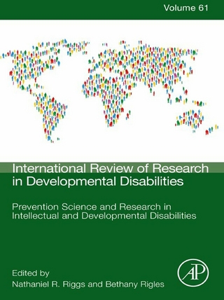 Prevention Science and Research in Intellectual and Developmental Disabilities