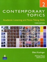 Contemporary Topics 2: Academic Listening and Note-Taking Skills (High Intermediate) - Kisslinger, Ellen