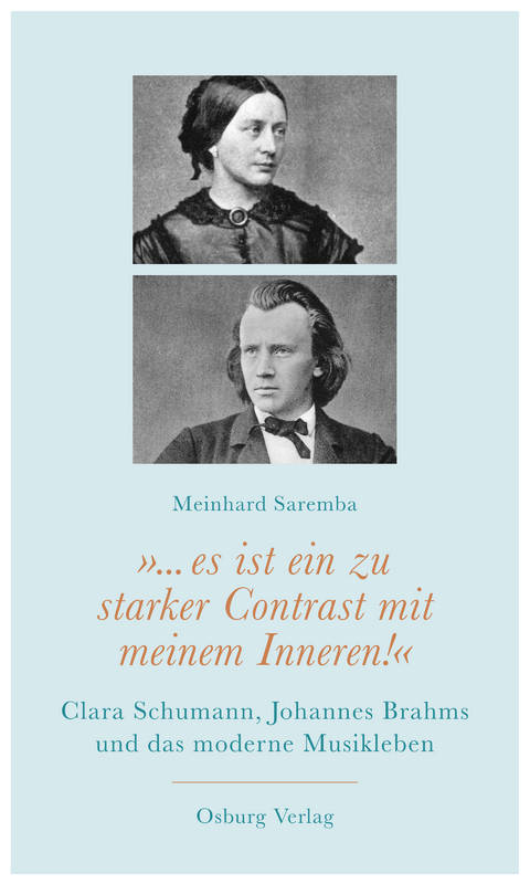 "... es ist ein zu starker Contrast mit meinem Inneren!" - Meinhard Saremba